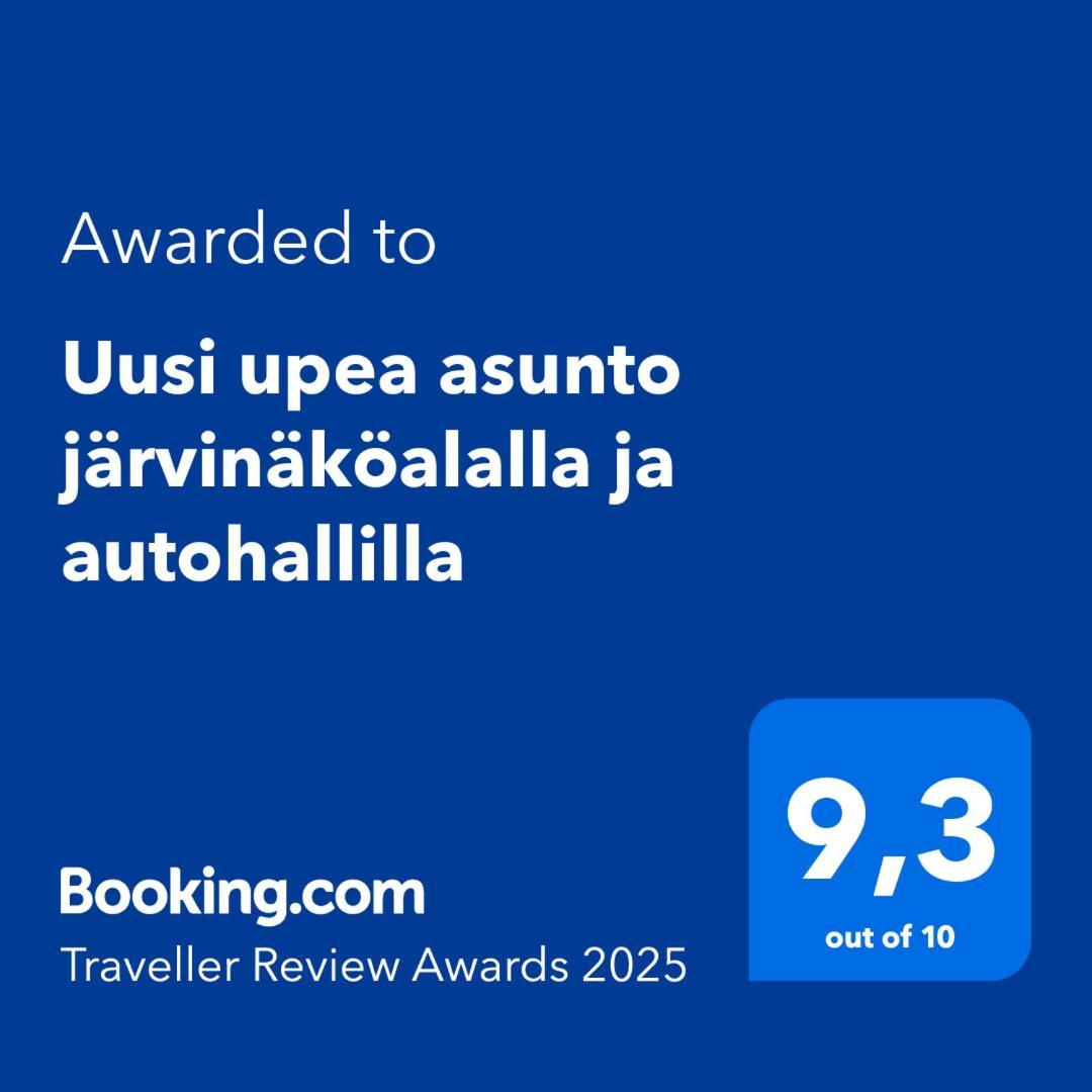Uusi Upea Asunto Jaervinaekoealalla Ja Autohallilla Тампере Екстер'єр фото